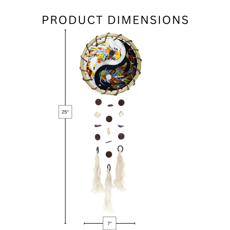 Bungalow Rose Boho Wall Decor on Solid Wood Wayfair Canada